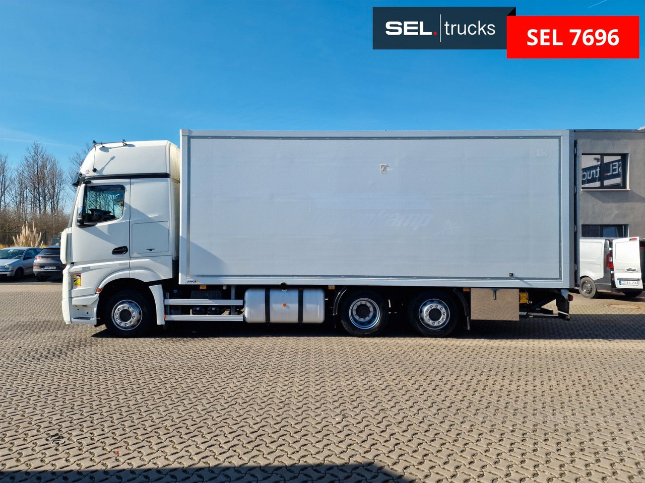 Xe tải hộp Mercedes-Benz Actros 2643 / Retarder / Ldbw / Lenkachse /: hình 8