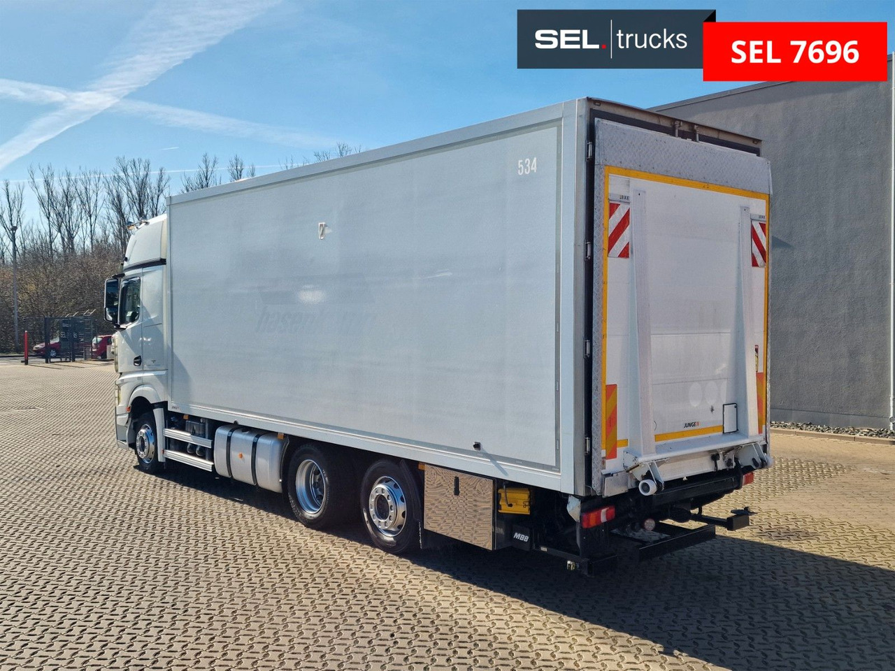 Xe tải hộp Mercedes-Benz Actros 2643 / Retarder / Ldbw / Lenkachse /: hình 7