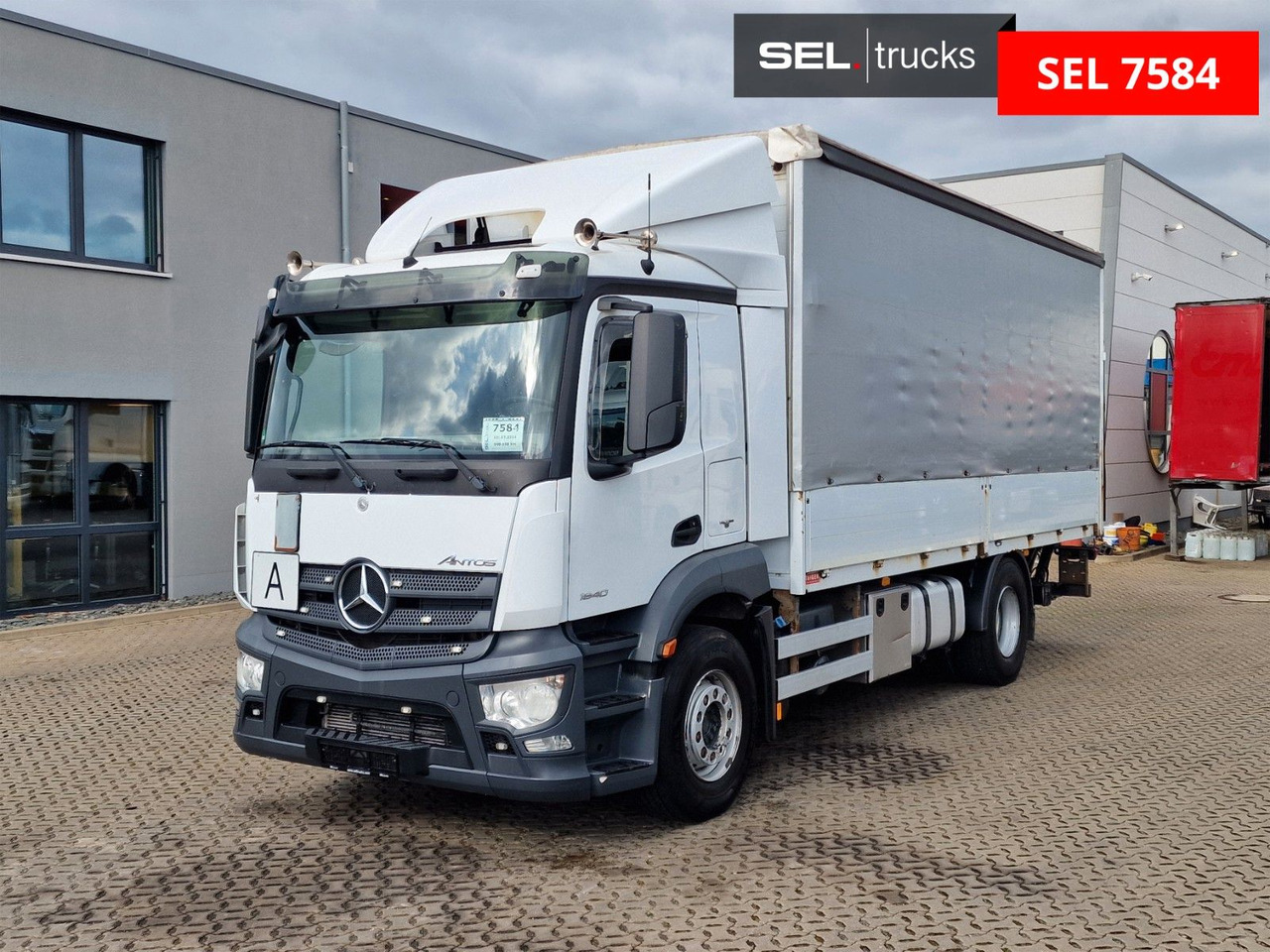 Mercedes-Benz Antos 1840 / Ladebordwand - Xe tải thùng mui bạt: hình 1 Mercedes-Benz Antos 1840 / Ladebordwand - Xe tải thùng mui bạt: hình 1
