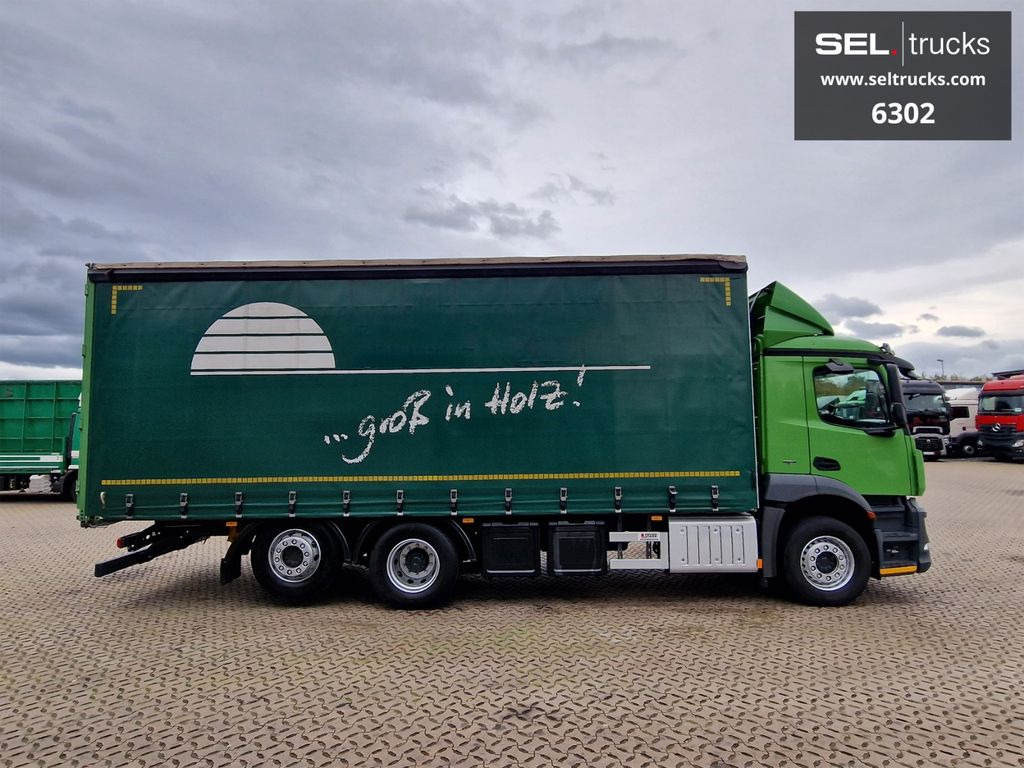 Mercedes-Benz Antos 2536 L / LENKACHSE / STERZANTE - Xe tải thùng mui bạt: hình 4 Mercedes-Benz Antos 2536 L / LENKACHSE / STERZANTE - Xe tải thùng mui bạt: hình 4