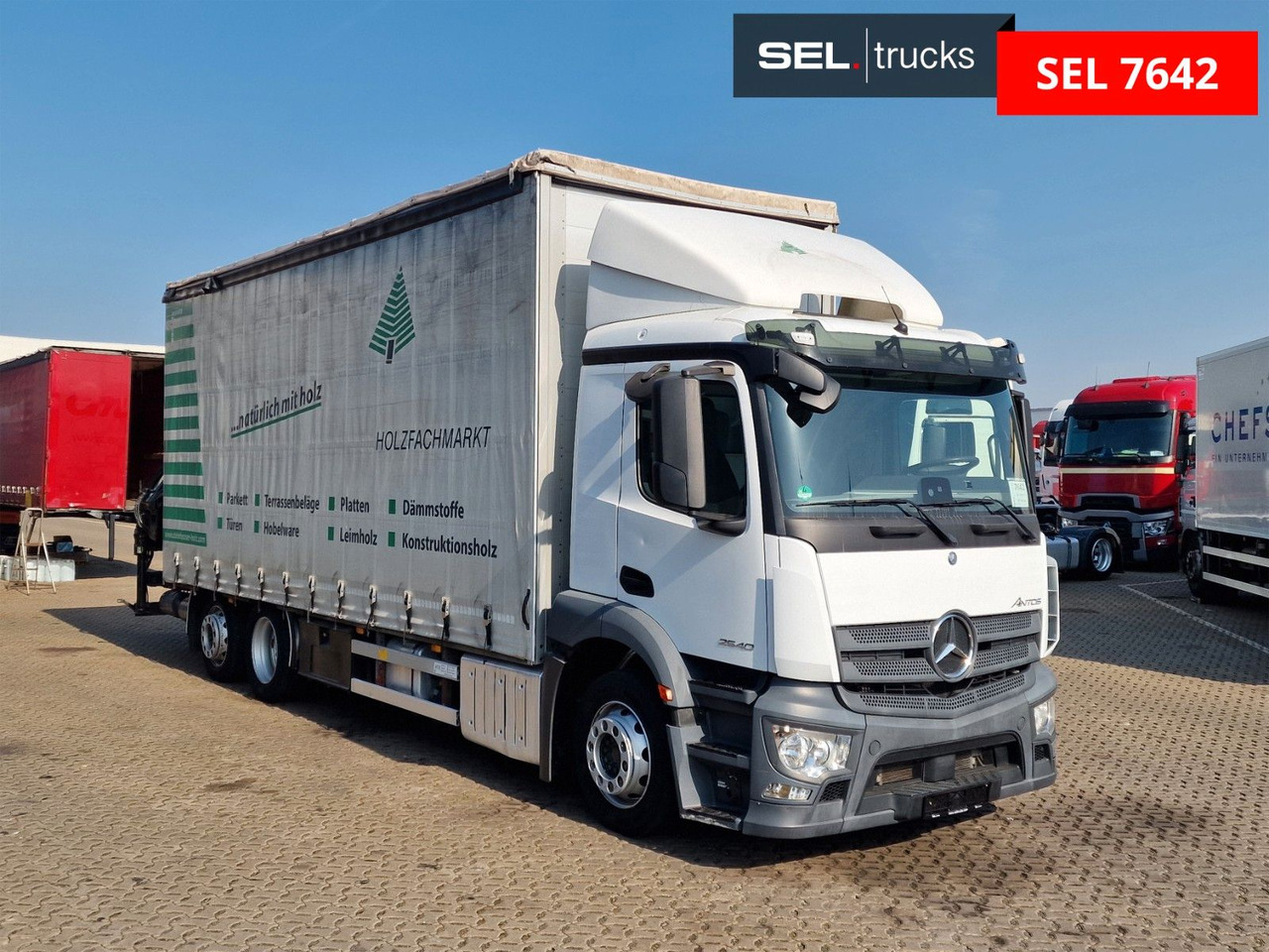 Mercedes-Benz Antos 2540 / Fernbedienung / Lenkachse - Xe cẩu tự hành: hình 4 Mercedes-Benz Antos 2540 / Fernbedienung / Lenkachse - Xe cẩu tự hành: hình 4