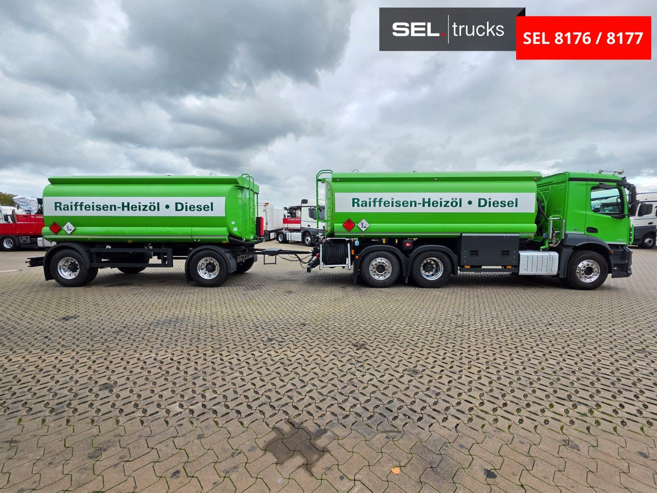 Mercedes-Benz Antos 2643 / Ret. / ADR AT / Lenkachse /KOMPLETT - Xe bồn: hình 4 Mercedes-Benz Antos 2643 / Ret. / ADR AT / Lenkachse /KOMPLETT - Xe bồn: hình 4