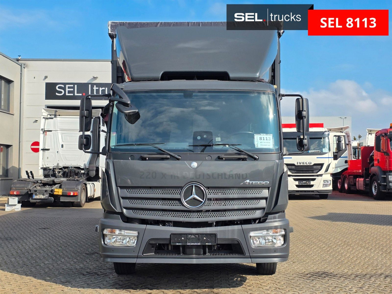 Mercedes-Benz Atego 1221 / Ladebordwand / Rückfahrkamera - Xe tải thùng mui bạt: hình 2 Mercedes-Benz Atego 1221 / Ladebordwand / Rückfahrkamera - Xe tải thùng mui bạt: hình 2