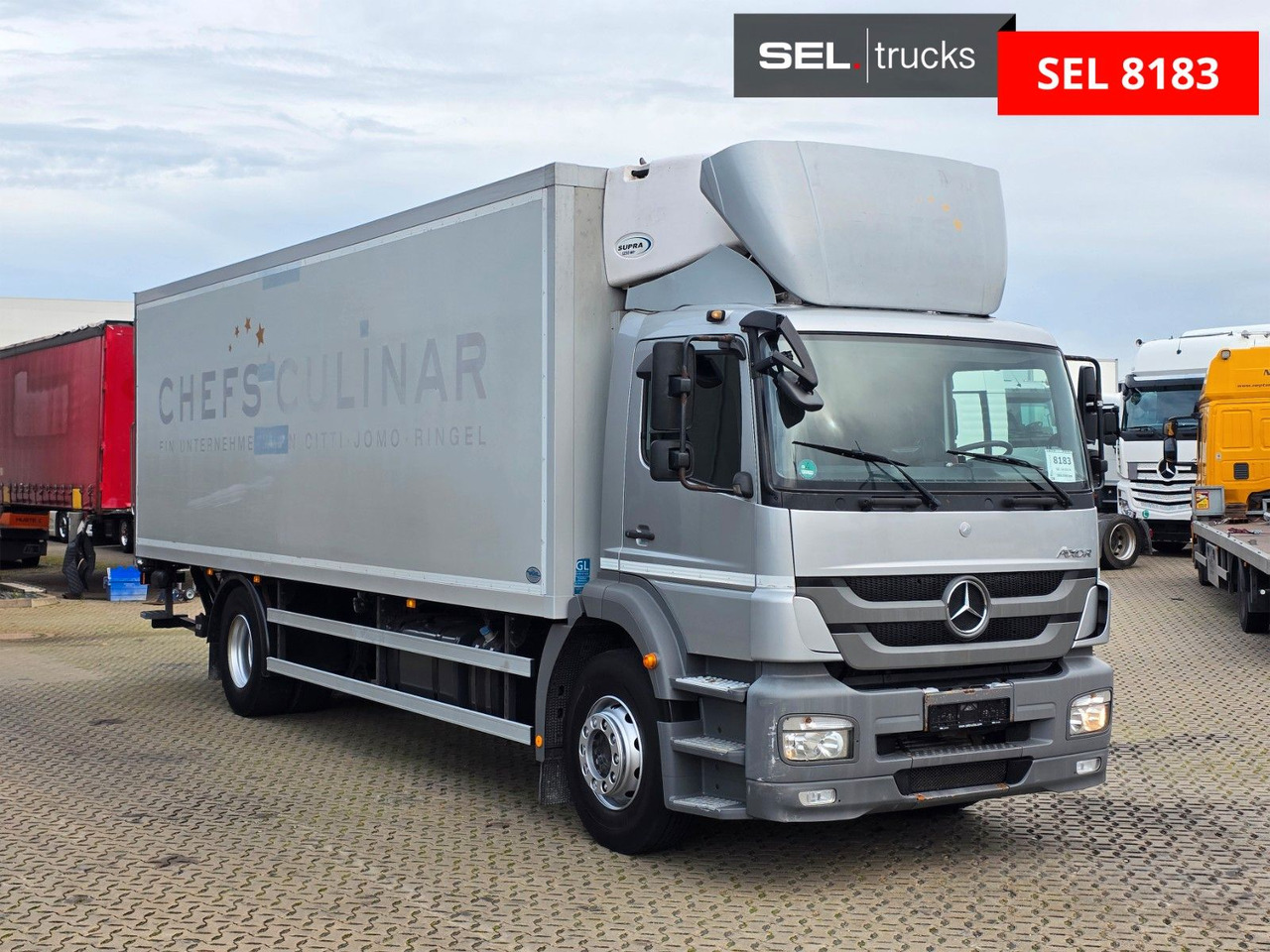 Mercedes-Benz Axor 1826 / Ladebordwand / Carrier Supra 1250 Mt - Xe tải đông lạnh: hình 3 Mercedes-Benz Axor 1826 / Ladebordwand / Carrier Supra 1250 Mt - Xe tải đông lạnh: hình 3