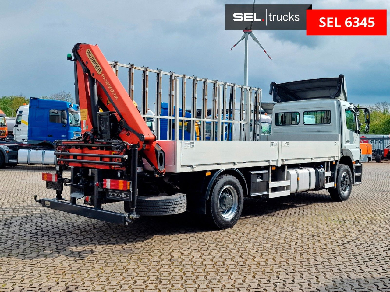 Mercedes-Benz Axor 1833L / Palfinger PK 12002-EH / GLAS - Xe cẩu tự hành: hình 5 Mercedes-Benz Axor 1833L / Palfinger PK 12002-EH / GLAS - Xe cẩu tự hành: hình 5