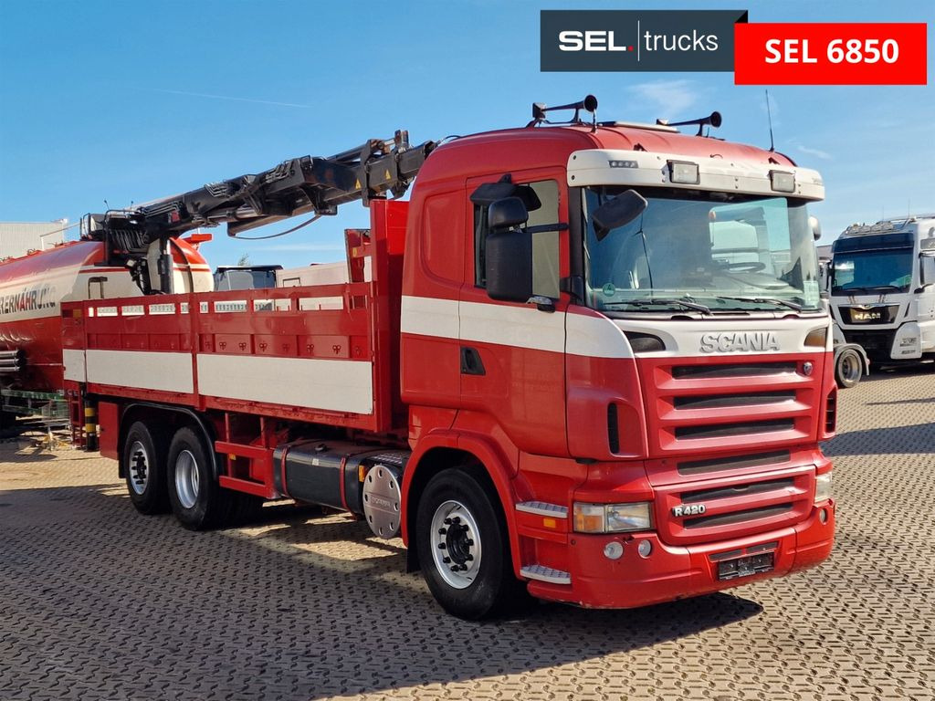 Scania R 380 LB6X2*4MNA / Retarder / HIAB 166K Scania R 380 LB6X2*4MNA / Retarder / HIAB 166K - Xe cẩu tự hành, Xe tải thùng lửng/ Phẳng: hình 3 Scania R 380 LB6X2*4MNA / Retarder / HIAB 166K Scania R 380 LB6X2*4MNA / Retarder / HIAB 166K - Xe cẩu tự hành, Xe tải thùng lửng/ Phẳng: hình 3