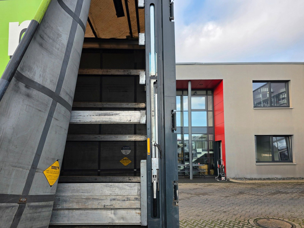 Sơ mi rơ moóc mui bạt Schmitz Cargobull SCS 24/L - 13.62 Mega / Palettenkasten / Hubdach: hình 17