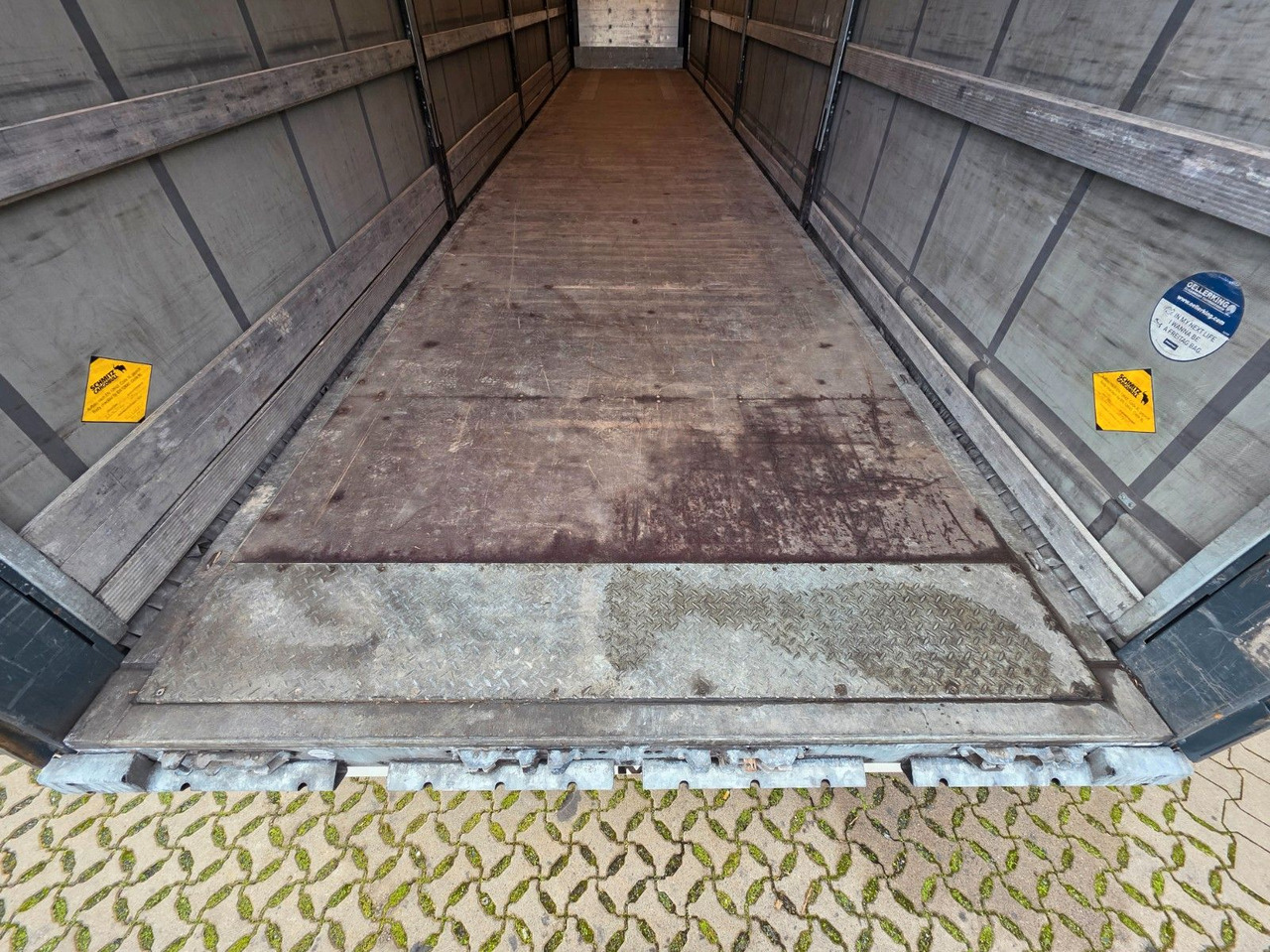 Sơ mi rơ moóc mui bạt Schmitz Cargobull SCS 24/L - 13.62 Mega / Palettenkasten / Hubdach: hình 12