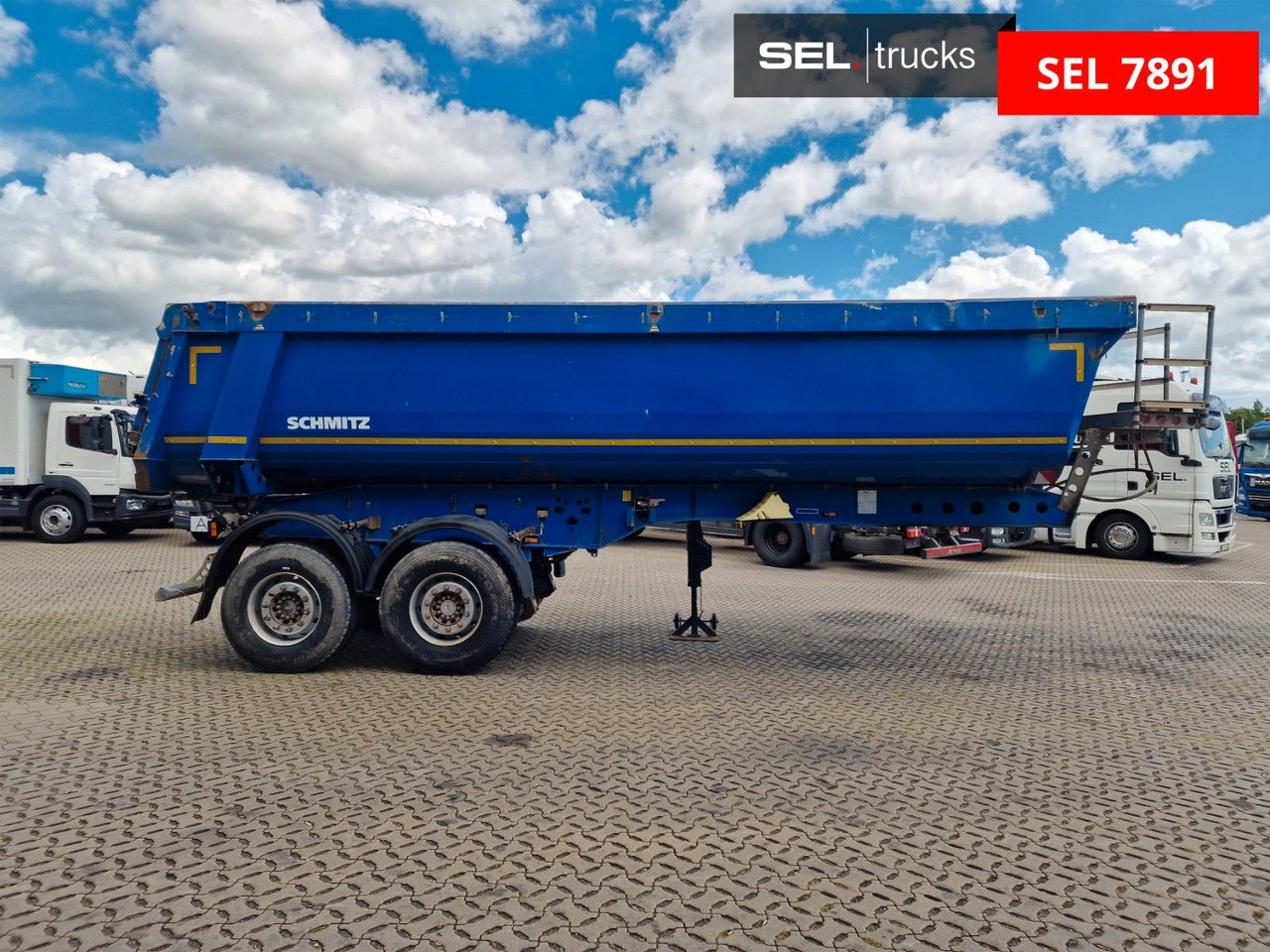 Schmitz Cargobull SKI 18 SL-7,2 SR / Liftachse - Sơ mi rơ moóc ben: hình 4 Schmitz Cargobull SKI 18 SL-7,2 SR / Liftachse - Sơ mi rơ moóc ben: hình 4