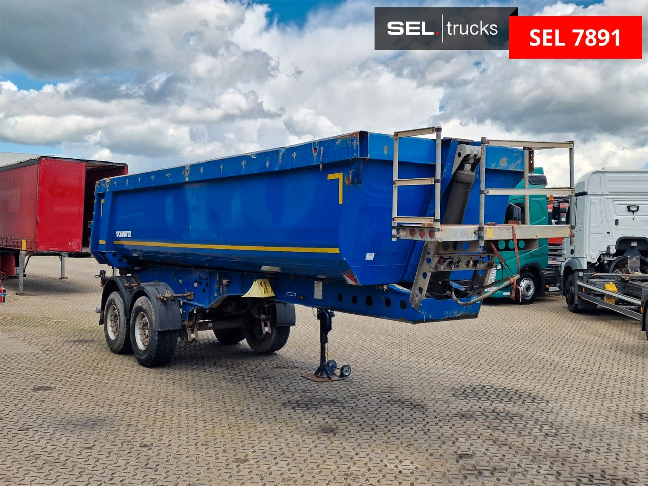 Schmitz Cargobull SKI 18 SL-7,2 SR / Liftachse - Sơ mi rơ moóc ben: hình 3 Schmitz Cargobull SKI 18 SL-7,2 SR / Liftachse - Sơ mi rơ moóc ben: hình 3