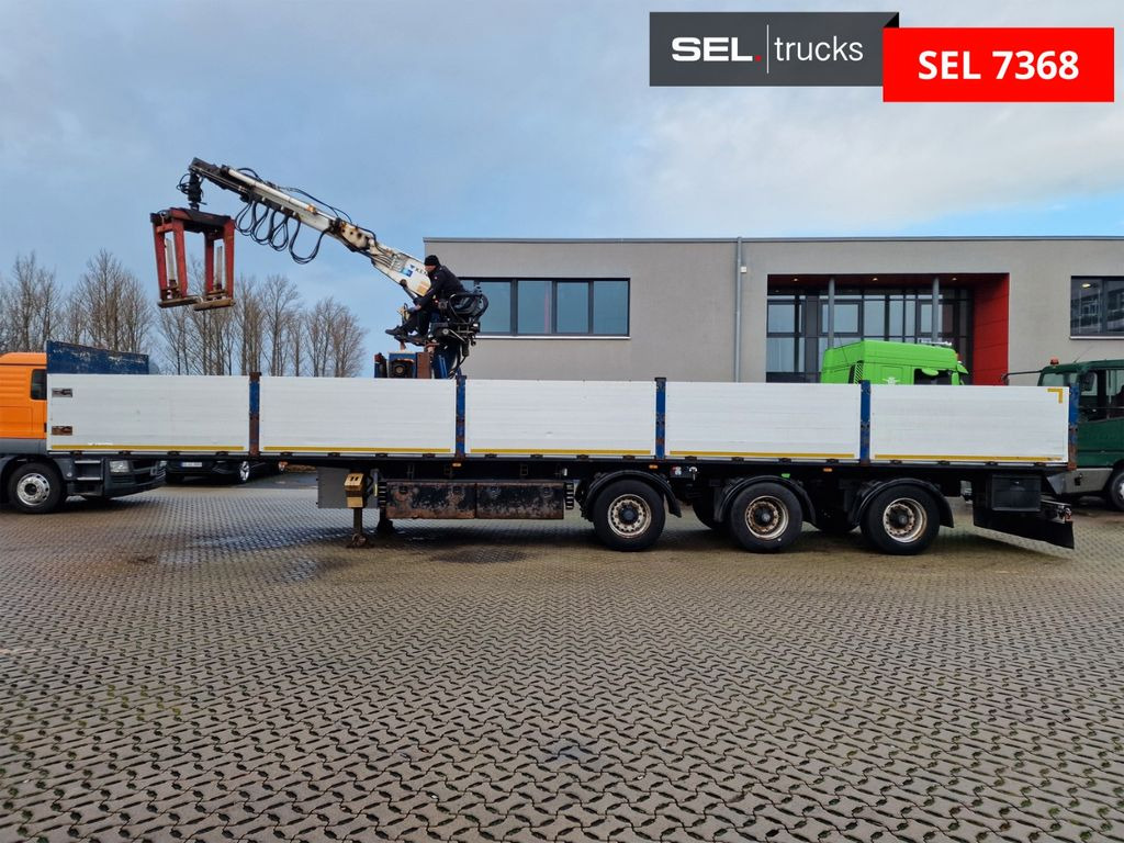 Sơ mi rơ moóc thùng lửng/ Phẳng Schröder S11/24-P2-13,55 / Kran / Lenkachse Schröder S11/24-P2-13,55 / Kran / Lenkachse: hình 8