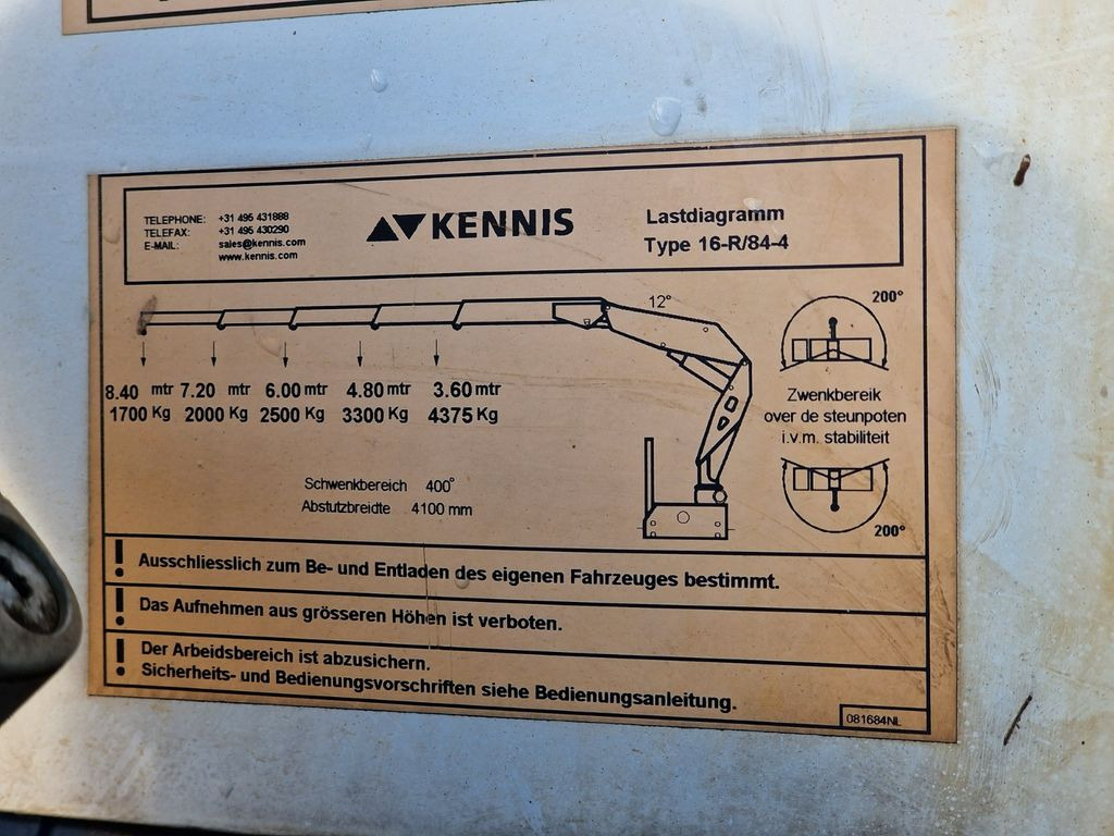 Sơ mi rơ moóc thùng lửng/ Phẳng Schröder S11/24-P2-13,55 / Kran / Lenkachse Schröder S11/24-P2-13,55 / Kran / Lenkachse: hình 13