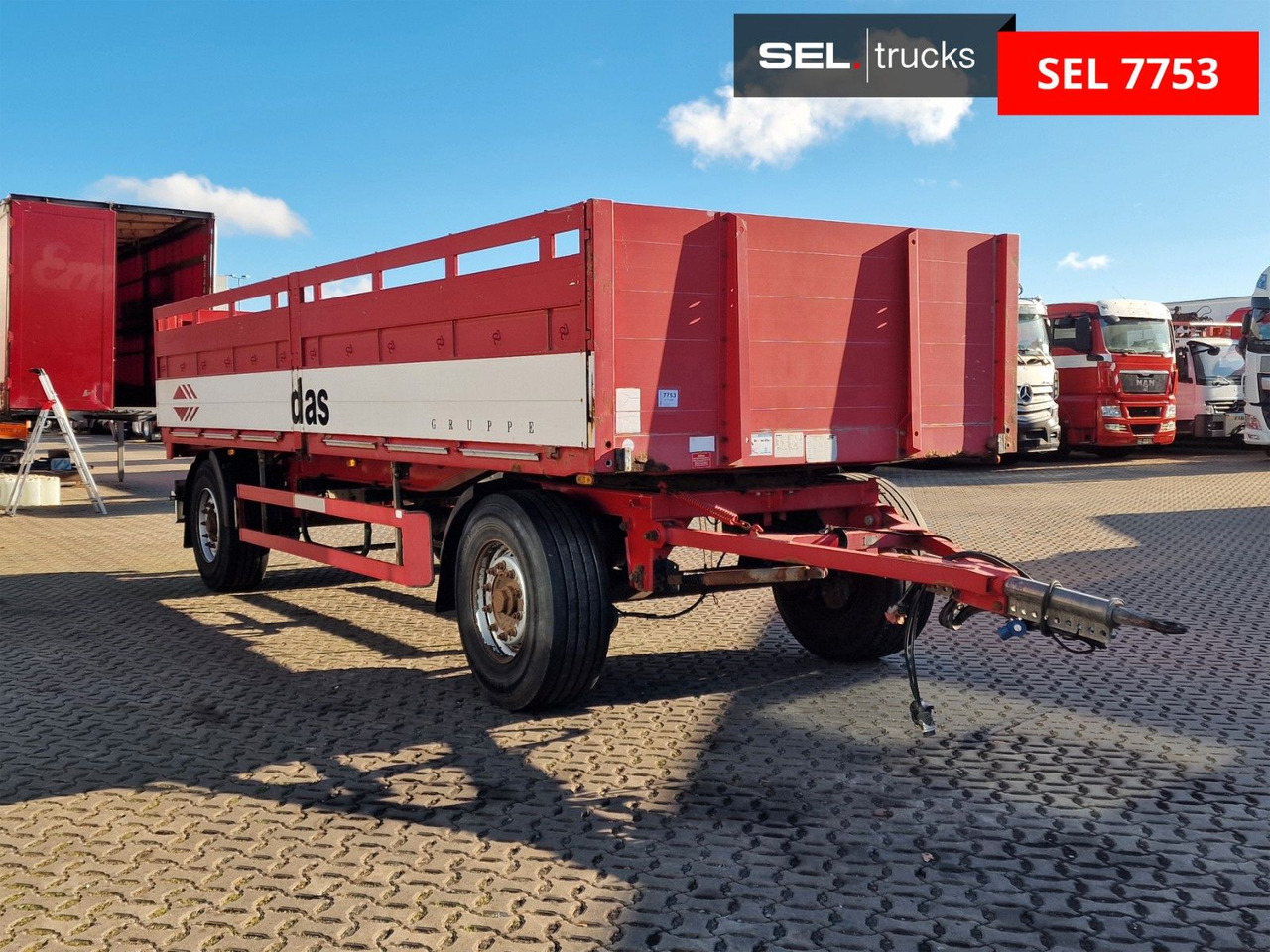 Schwarzmüller PA 2/E / Baustoff - Rơ moóc thùng lửng/ Phẳng: hình 3 Schwarzmüller PA 2/E / Baustoff - Rơ moóc thùng lửng/ Phẳng: hình 3