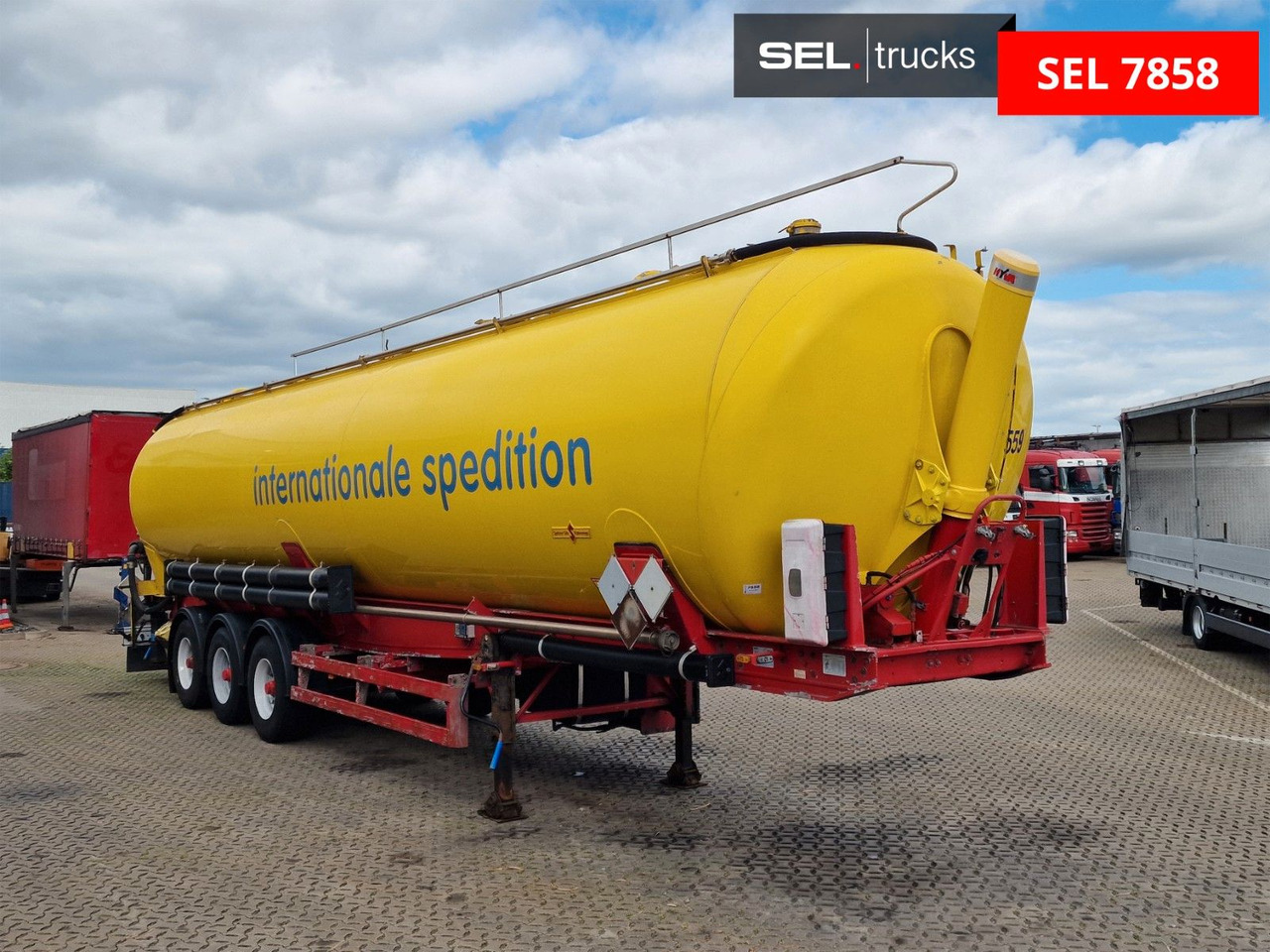 Spitzer K 2766 CAL GGVS / Kippsilo / 66m3 / ADR AT - Sơ mi rơ moóc bồn silo: hình 3 Spitzer K 2766 CAL GGVS / Kippsilo / 66m3 / ADR AT - Sơ mi rơ moóc bồn silo: hình 3