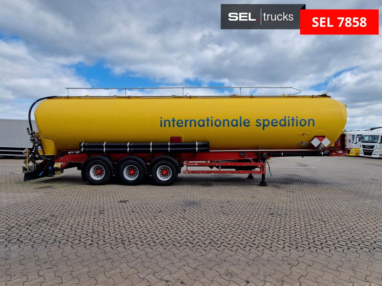 Spitzer K 2766 CAL GGVS / Kippsilo / 66m3 / ADR AT - Sơ mi rơ moóc bồn silo: hình 4 Spitzer K 2766 CAL GGVS / Kippsilo / 66m3 / ADR AT - Sơ mi rơ moóc bồn silo: hình 4