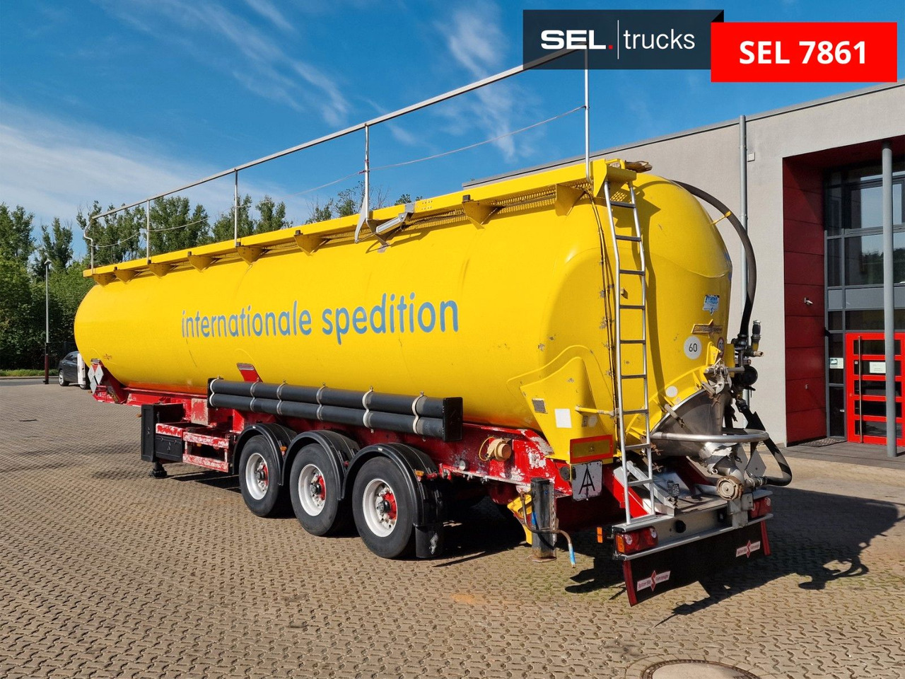 Sơ mi rơ moóc bồn silo Spitzer SK 2766 CAL GGVS / Kippsilo / 66 m3 / ADR ATDR A: hình 7 Sơ mi rơ moóc bồn silo Spitzer SK 2766 CAL GGVS / Kippsilo / 66 m3 / ADR ATDR A: hình 7