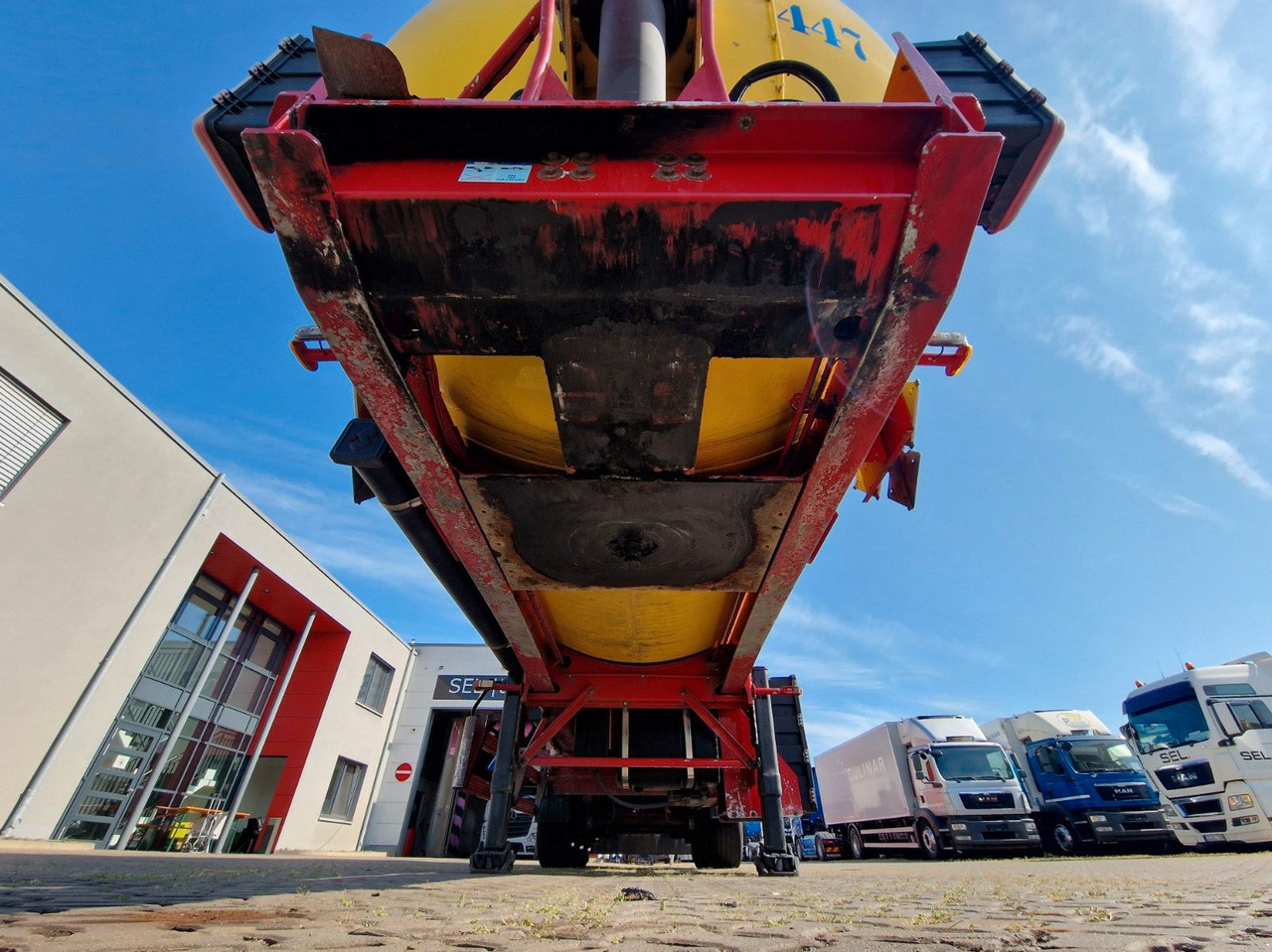 Sơ mi rơ moóc bồn silo Spitzer SK 2766 CAL GGVS / Kippsilo / 66 m3 / ADR ATDR A: hình 14 Sơ mi rơ moóc bồn silo Spitzer SK 2766 CAL GGVS / Kippsilo / 66 m3 / ADR ATDR A: hình 14