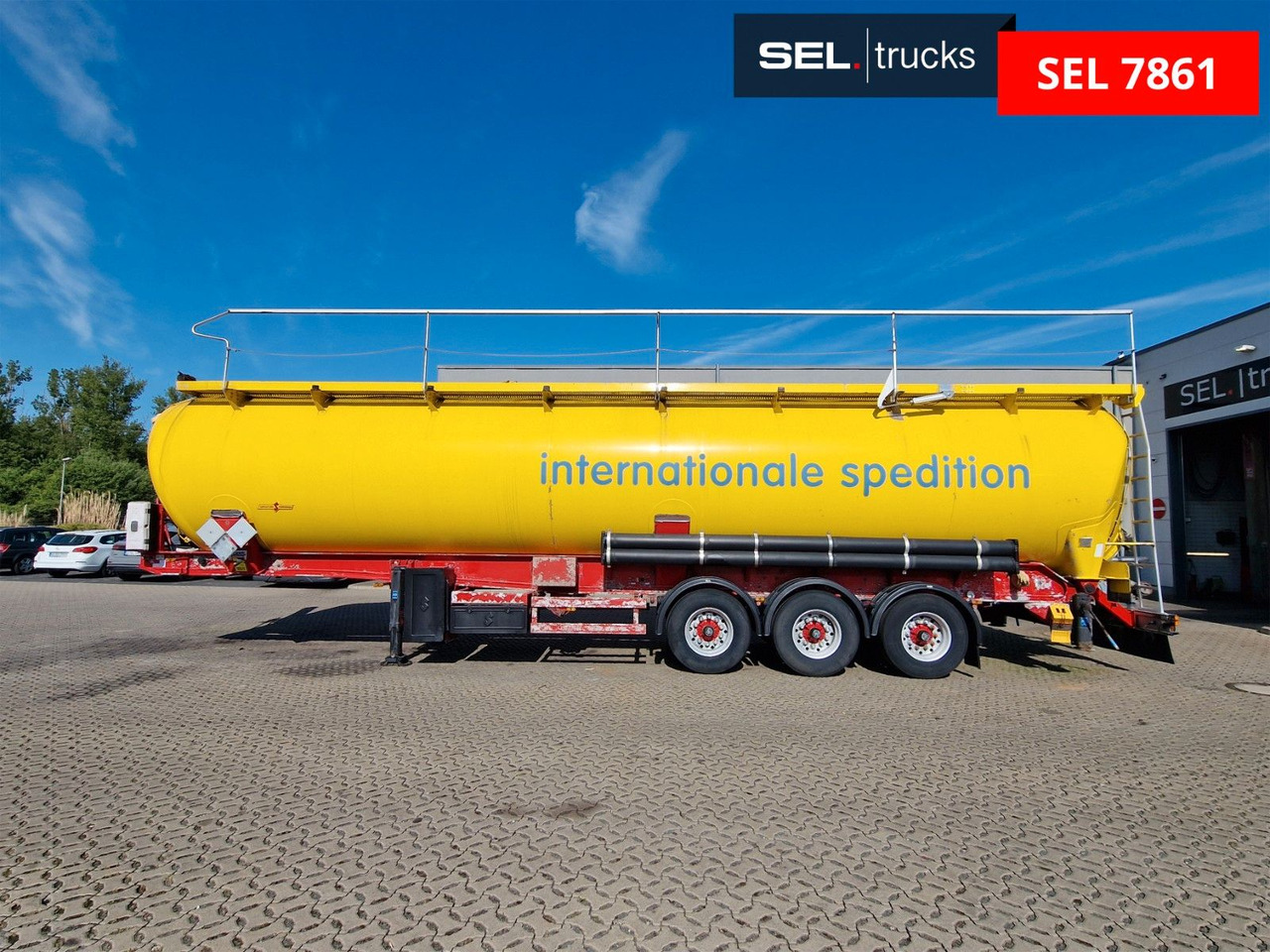 Sơ mi rơ moóc bồn silo Spitzer SK 2766 CAL GGVS / Kippsilo / 66 m3 / ADR ATDR A: hình 8 Sơ mi rơ moóc bồn silo Spitzer SK 2766 CAL GGVS / Kippsilo / 66 m3 / ADR ATDR A: hình 8