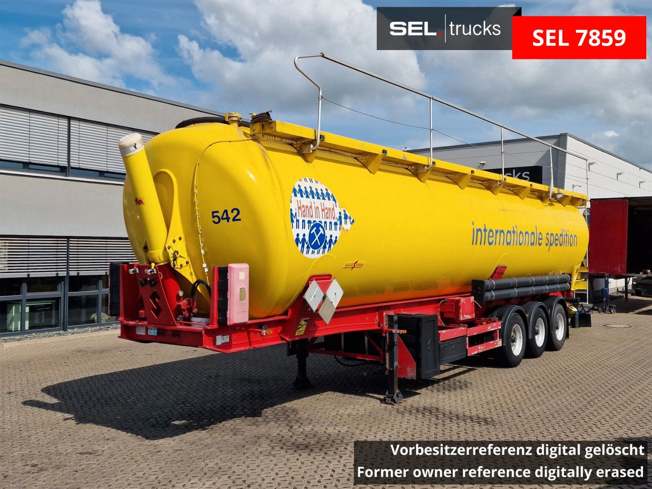 Spitzer SK 2766 CAL GGVS / Kippsilo / 66m3 / ADR AT - Sơ mi rơ moóc bồn silo: hình 1 Spitzer SK 2766 CAL GGVS / Kippsilo / 66m3 / ADR AT - Sơ mi rơ moóc bồn silo: hình 1