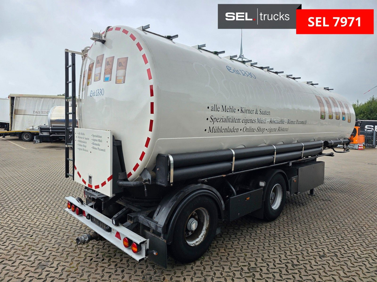 Welgro 97WSL33-24 / 50m3 / 8 Kammern - Sơ mi rơ moóc bồn silo: hình 5 Welgro 97WSL33-24 / 50m3 / 8 Kammern - Sơ mi rơ moóc bồn silo: hình 5