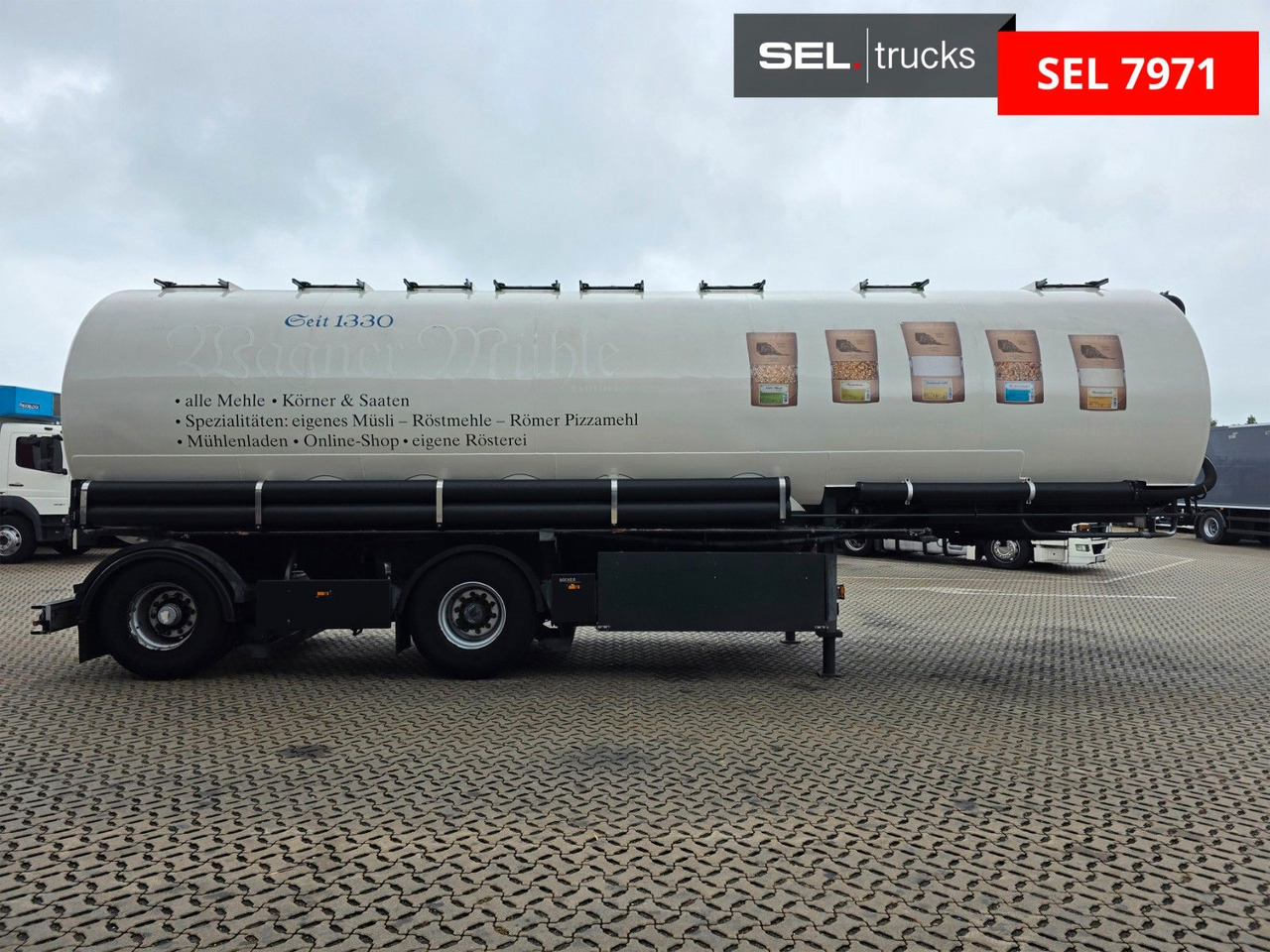Welgro 97WSL33-24 / 50m3 / 8 Kammern - Sơ mi rơ moóc bồn silo: hình 4 Welgro 97WSL33-24 / 50m3 / 8 Kammern - Sơ mi rơ moóc bồn silo: hình 4