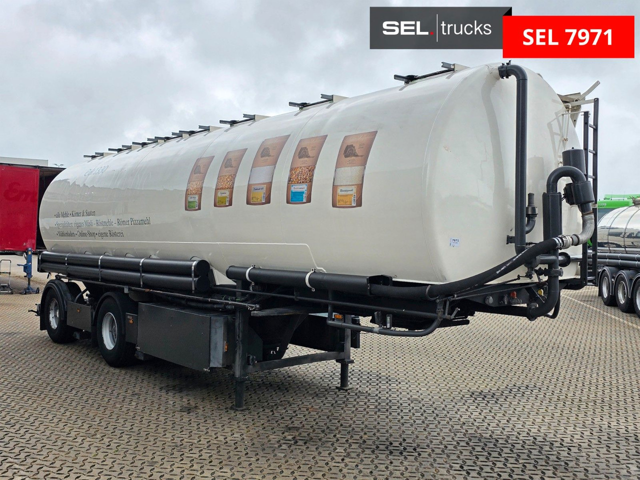 Welgro 97WSL33-24 / 50m3 / 8 Kammern - Sơ mi rơ moóc bồn silo: hình 3 Welgro 97WSL33-24 / 50m3 / 8 Kammern - Sơ mi rơ moóc bồn silo: hình 3