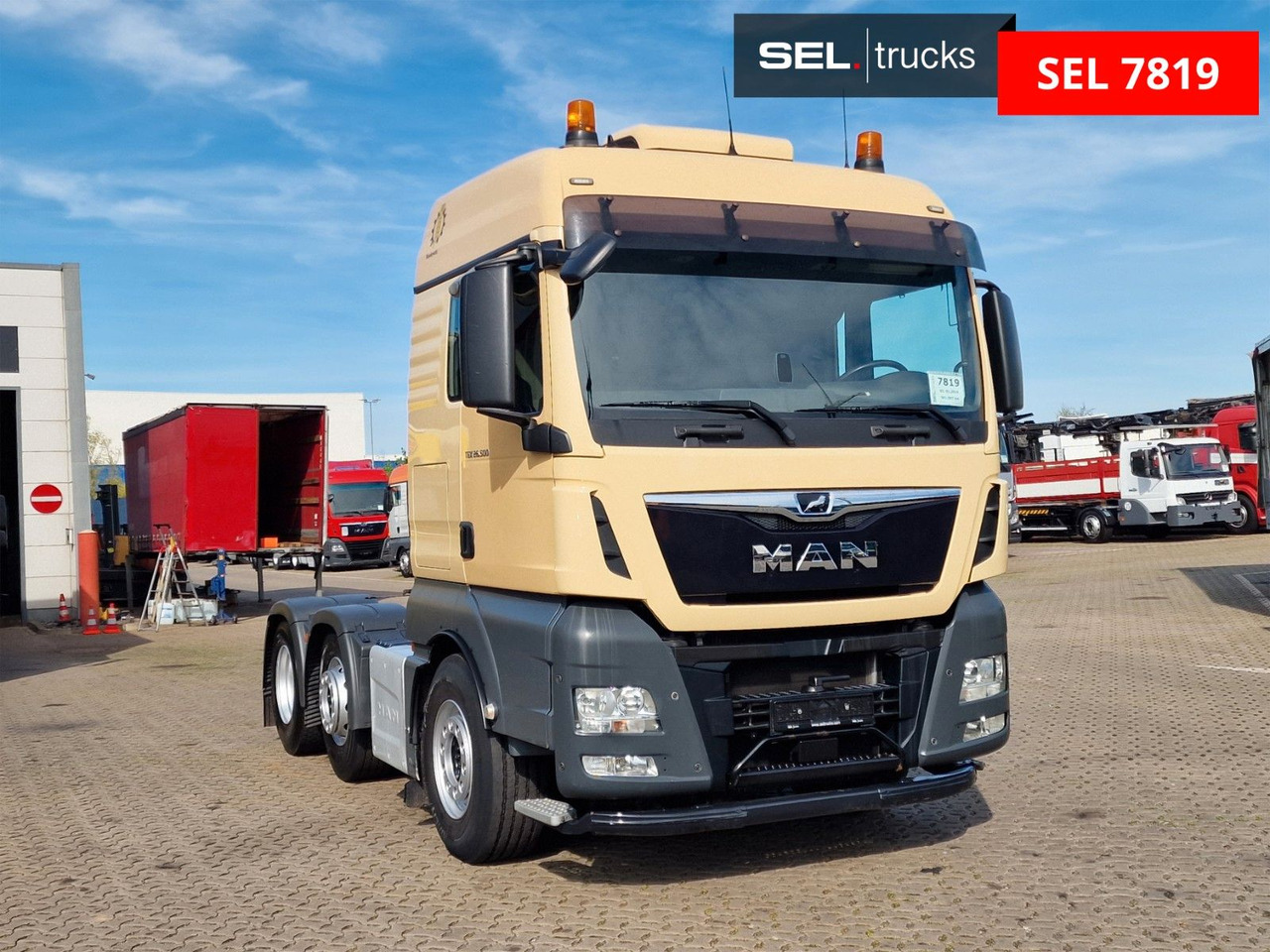 MAN TGX 26.500 6X2/4 BLS / Kipphydraulik / Lenkachse - Xe đầu kéo: hình 3 MAN TGX 26.500 6X2/4 BLS / Kipphydraulik / Lenkachse - Xe đầu kéo: hình 3