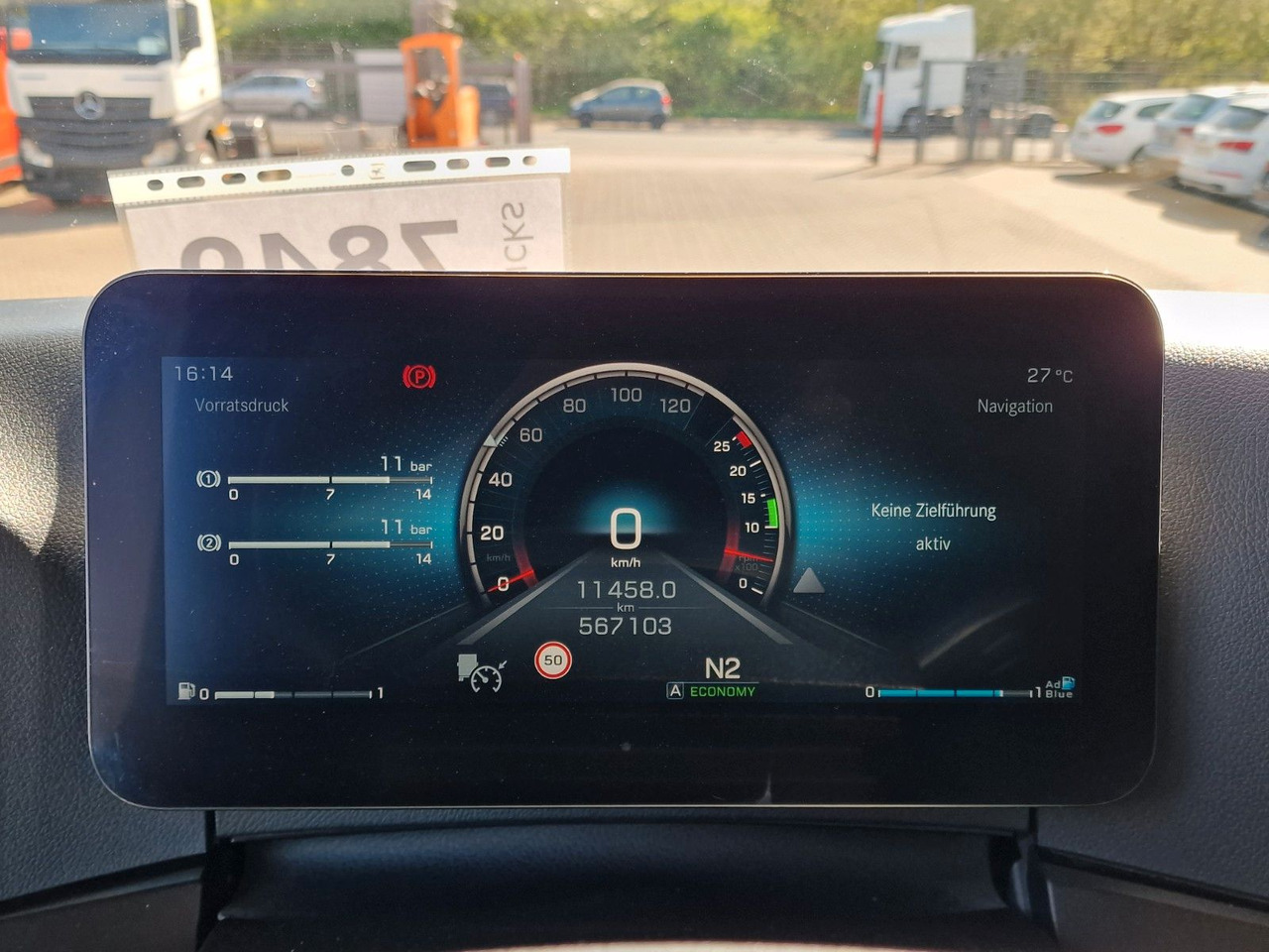 Xe đầu kéo Mercedes-Benz Actros 1846 / Retarder / Kompressor / 6D: hình 24