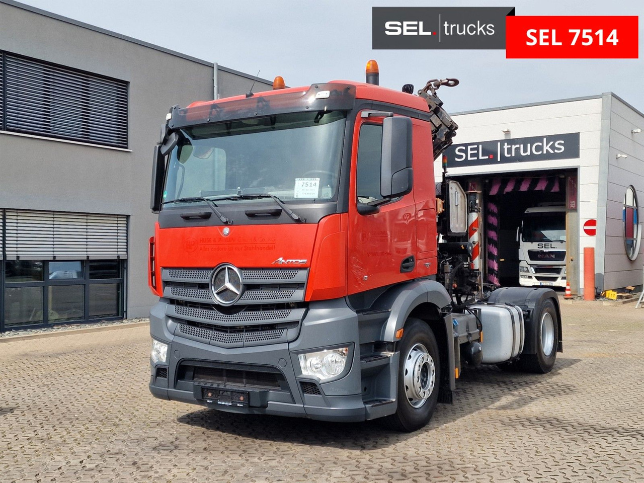 Mercedes-Benz Antos 1843 / Atlas 172.3E-A4 / KRAN - Xe đầu kéo: hình 2 Mercedes-Benz Antos 1843 / Atlas 172.3E-A4 / KRAN - Xe đầu kéo: hình 2