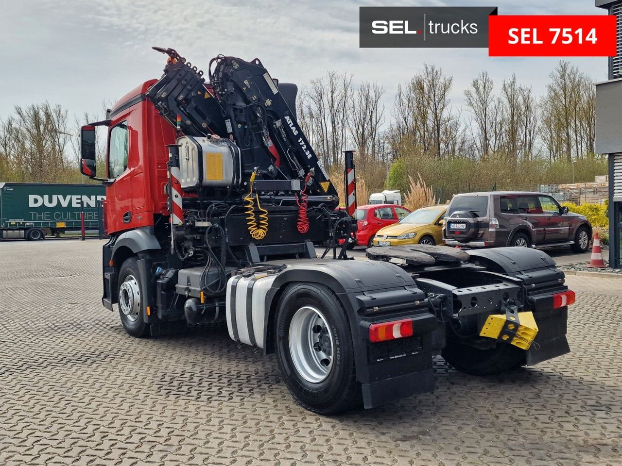 Mercedes-Benz Antos 1843 / Atlas 172.3E-A4 / KRAN - Xe đầu kéo: hình 1 Mercedes-Benz Antos 1843 / Atlas 172.3E-A4 / KRAN - Xe đầu kéo: hình 1