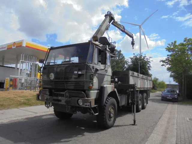DAF 6X6 + HIAB CRANE - Xe cẩu tự hành: hình 1 DAF 6X6 + HIAB CRANE - Xe cẩu tự hành: hình 1