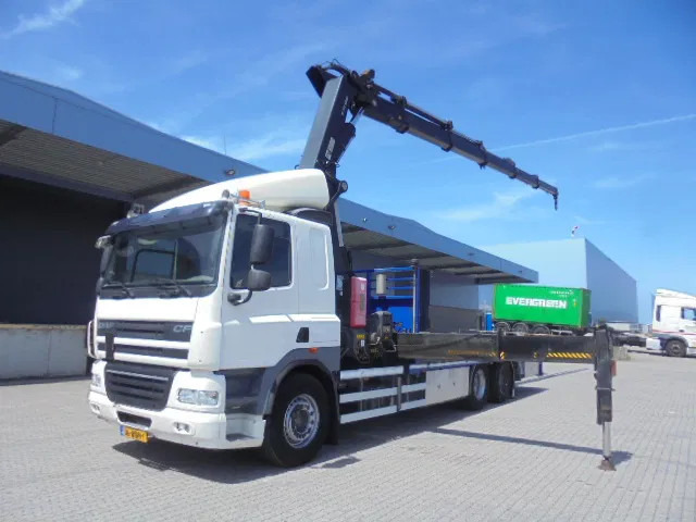 DAF CF 85 360 6X2 HIAB 477/5 NL TRUCK - Xe tải thùng lửng/ Phẳng, Xe cẩu tự hành: hình 1 DAF CF 85 360 6X2 HIAB 477/5 NL TRUCK - Xe tải thùng lửng/ Phẳng, Xe cẩu tự hành: hình 1