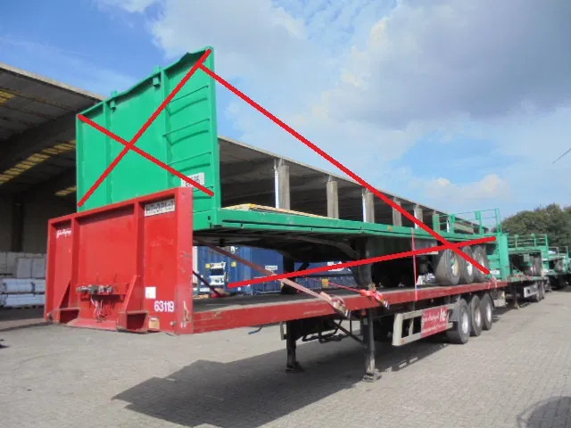 Fruehauf ONCR 39-327 A - Sơ mi rơ moóc thùng lửng/ Phẳng: hình 1 Fruehauf ONCR 39-327 A - Sơ mi rơ moóc thùng lửng/ Phẳng: hình 1