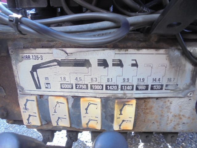 Xe tải thùng lửng/ Phẳng, Xe cẩu tự hành Hiab 135/3: hình 9