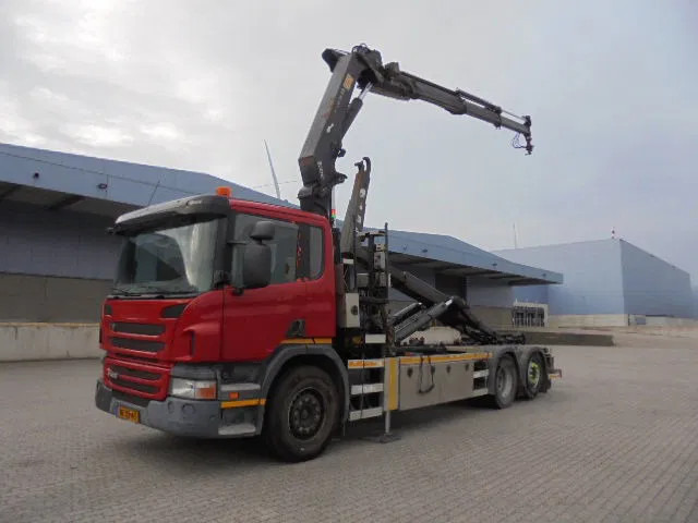 Scania P400 6X2 - Xe tải nâng móc, Xe cẩu tự hành: hình 1 Scania P400 6X2 - Xe tải nâng móc, Xe cẩu tự hành: hình 1