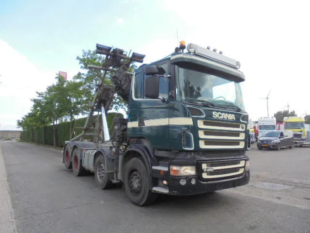 Xe tải hệ thống cáp, Xe cẩu tự hành Scania R420 LB 8X2 LIFTAS: hình 6