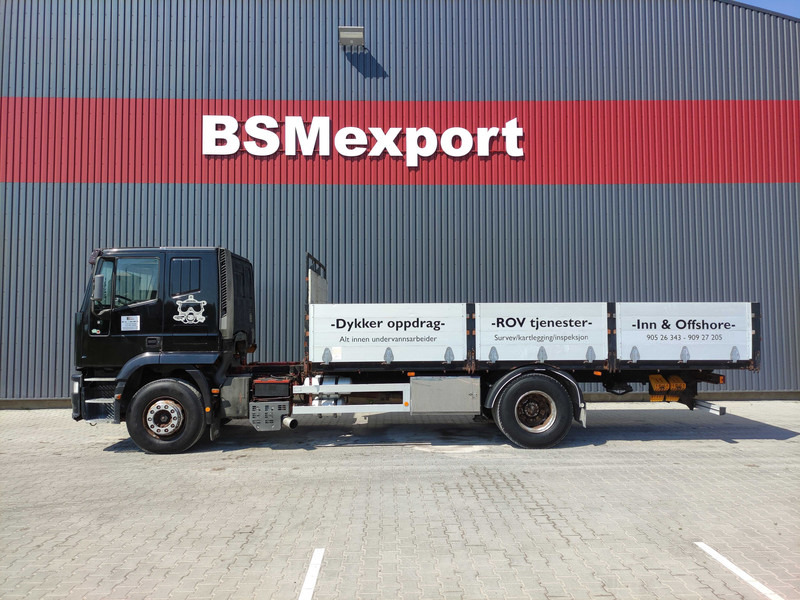 Xe tải thùng lửng/ Phẳng Iveco Eurotech 190E35 flatbed truck: hình 6