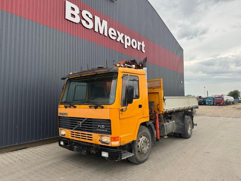 Volvo FL 10 + Palfinger PK 105 B - 3 - Xe ben, Xe cẩu tự hành: hình 1 Volvo FL 10 + Palfinger PK 105 B - 3 - Xe ben, Xe cẩu tự hành: hình 1