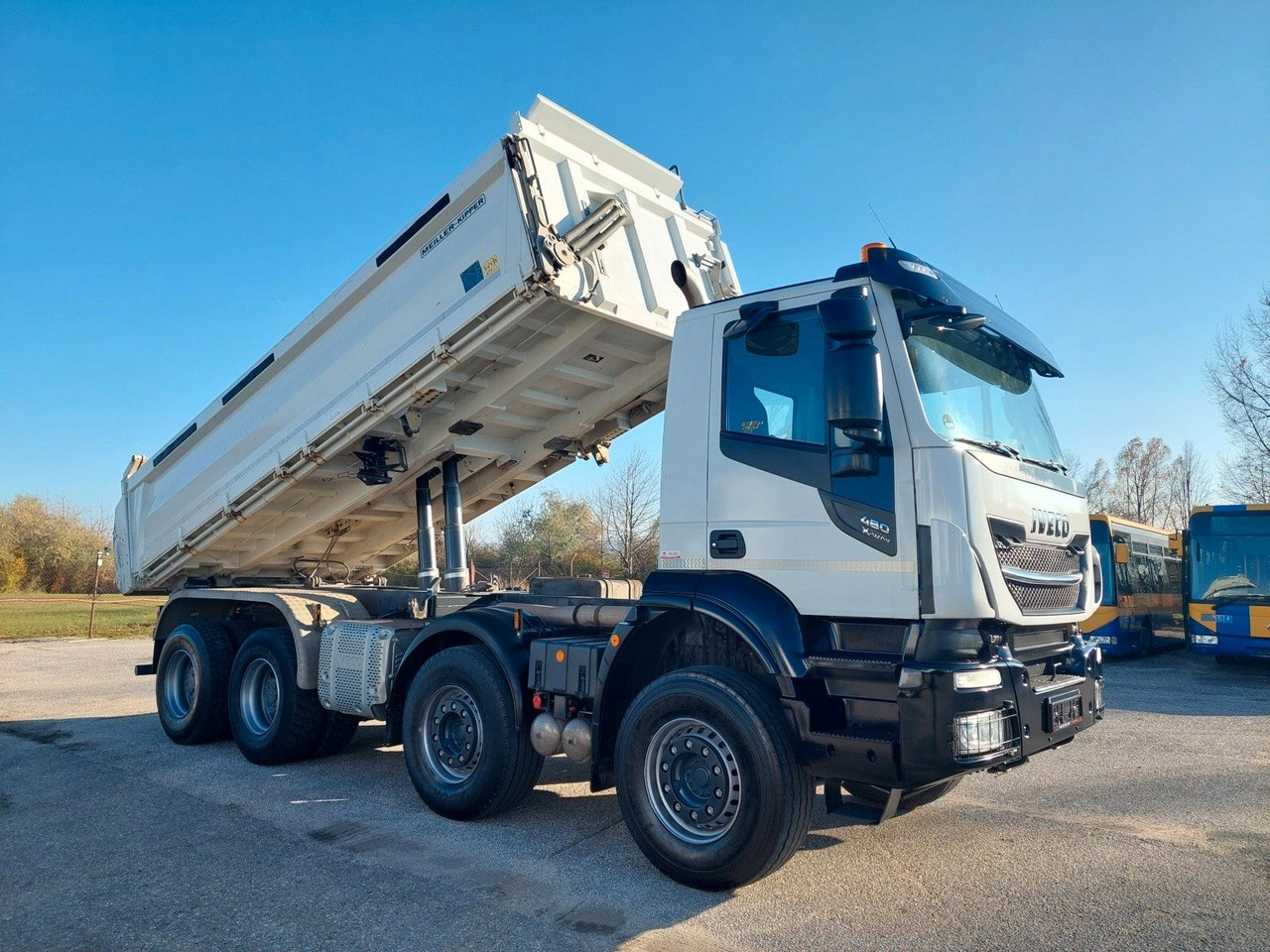 Iveco AD340X480 X-Way Bordmatic Meiller 8x4 - Xe ben: hình 2 Iveco AD340X480 X-Way Bordmatic Meiller 8x4 - Xe ben: hình 2