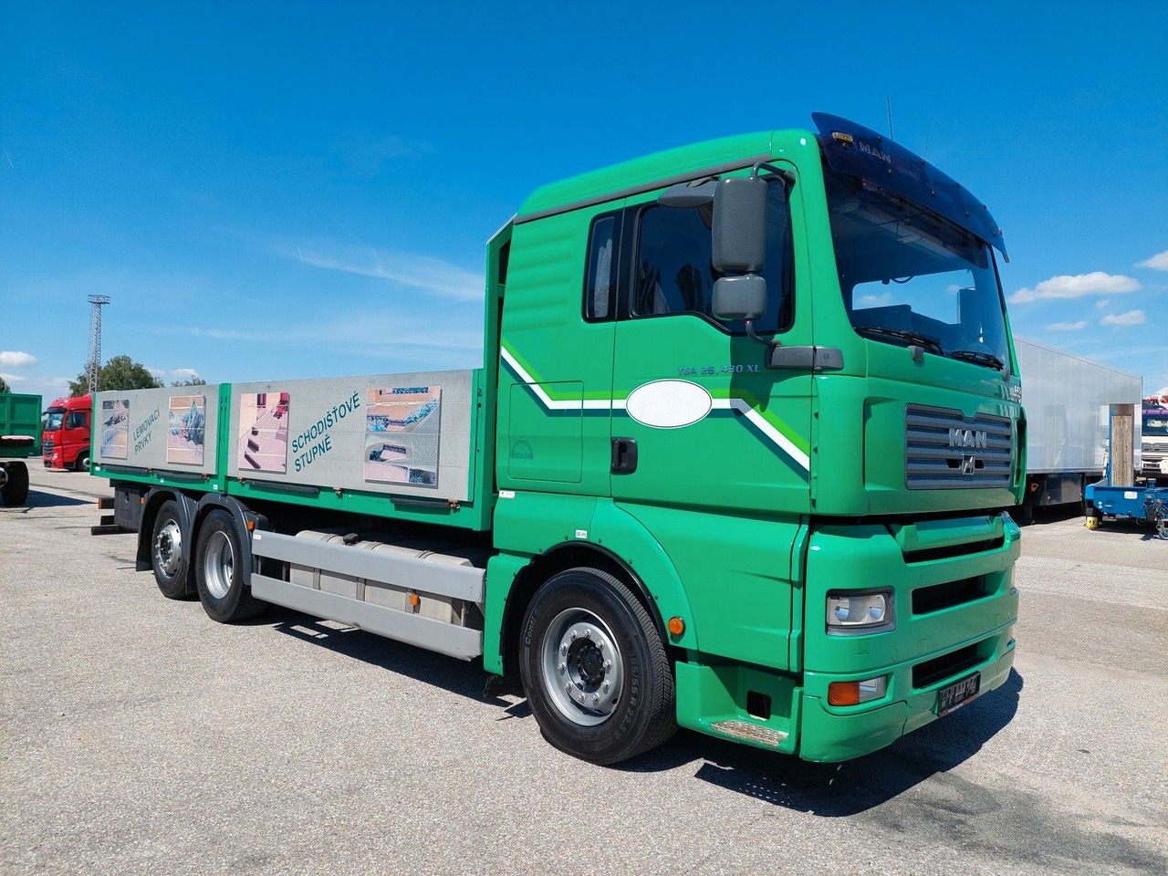 MAN TGA 26.430 LL 6x2-2 - Xe tải thùng lửng/ Phẳng: hình 2 MAN TGA 26.430 LL 6x2-2 - Xe tải thùng lửng/ Phẳng: hình 2
