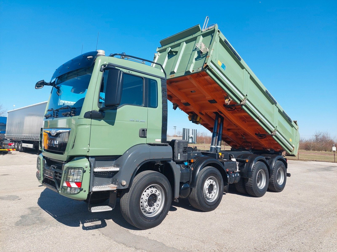 MAN TGS 35.460 BB Meiller Bordmatik 8x4 - Xe ben: hình 1 MAN TGS 35.460 BB Meiller Bordmatik 8x4 - Xe ben: hình 1