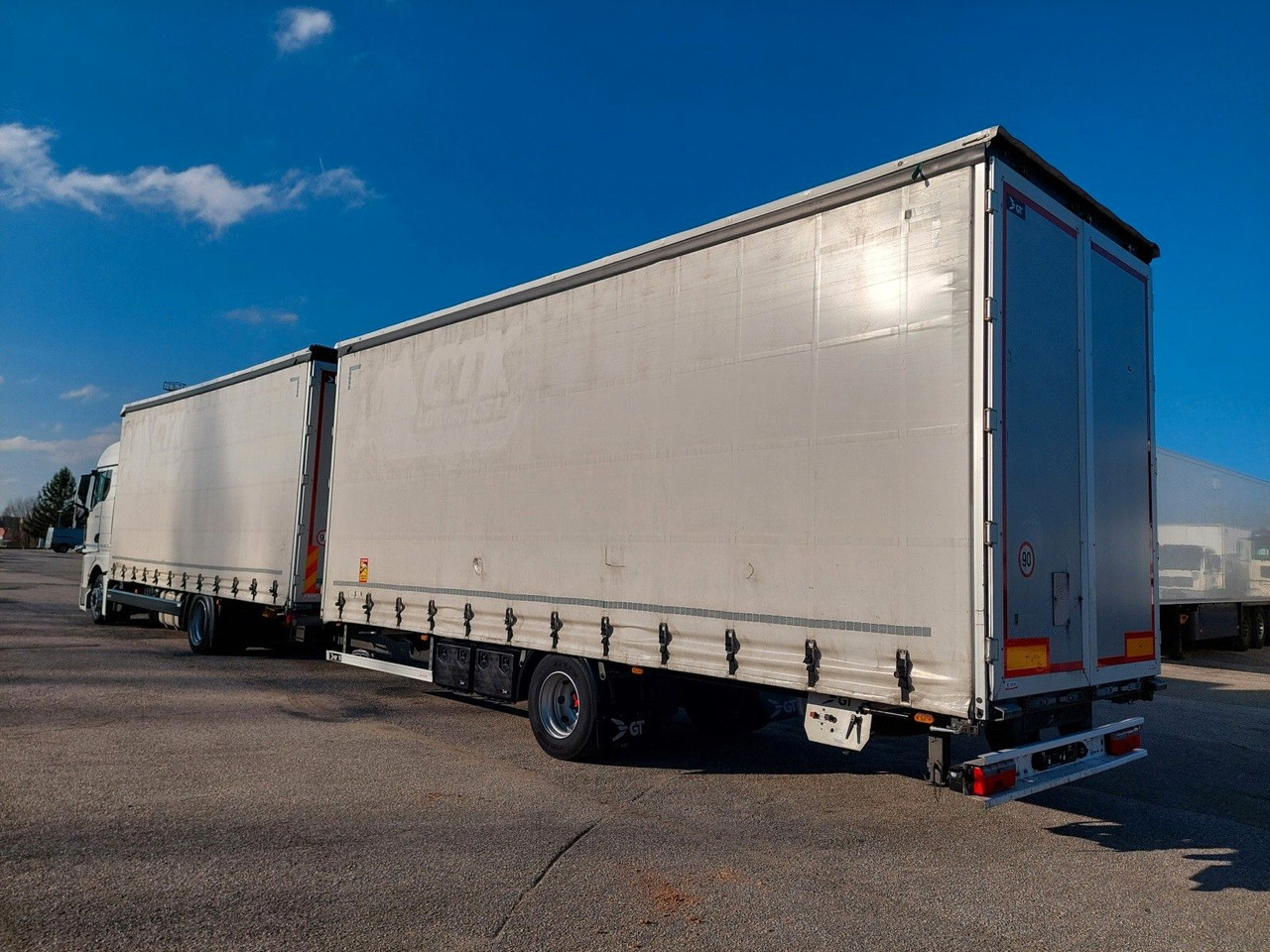 MAN TGX 18.470 LL + Gniotpol G-4080 120 m3 Durchbar - Xe tải thùng mui bạt: hình 3 MAN TGX 18.470 LL + Gniotpol G-4080 120 m3 Durchbar - Xe tải thùng mui bạt: hình 3