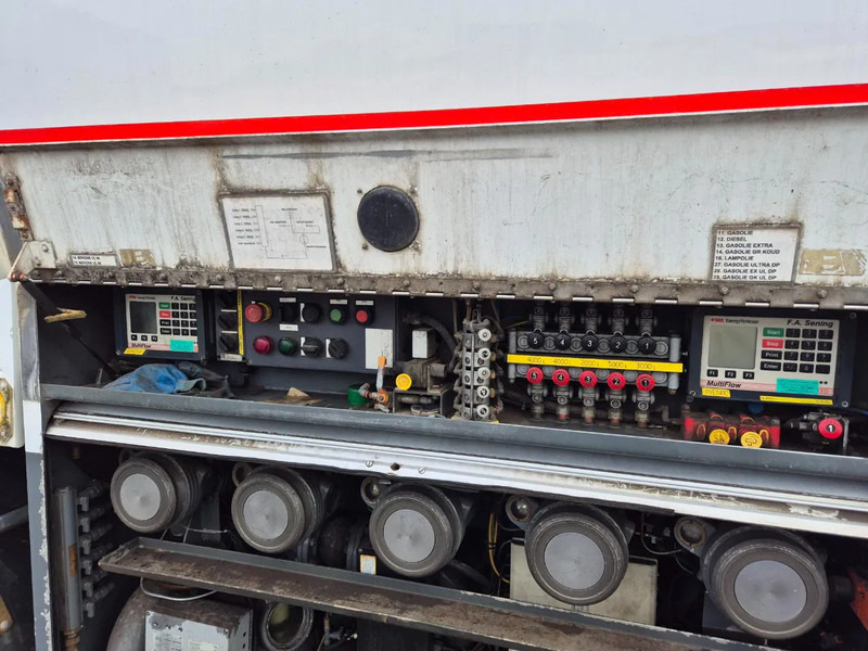 Xe bồn để vận chuyển nhiên liệu DAF CF 85.410 18000L FUEL/CARBURANT - DOUBLE PUMP + COUNTER - 5 COMP: hình 15