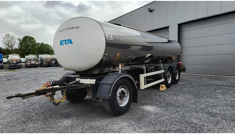 ETA 17500 L INSULATED INOX TANK - 1 COMP - Rơ moóc bồn: hình 1 ETA 17500 L INSULATED INOX TANK - 1 COMP - Rơ moóc bồn: hình 1