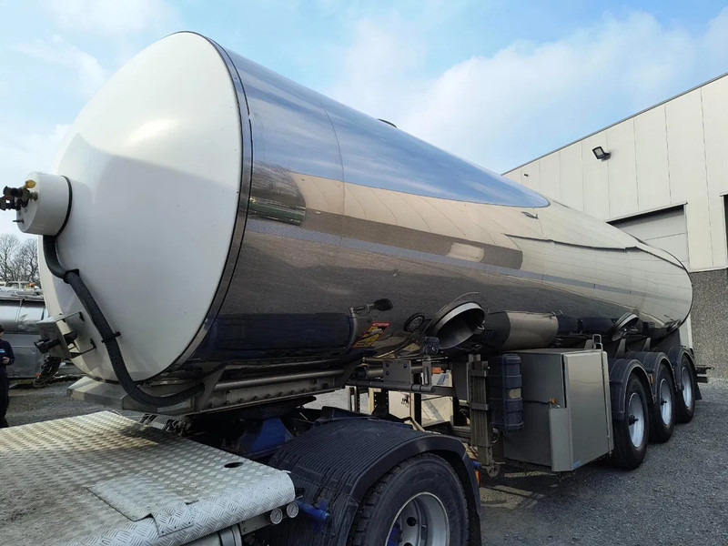 ETA 29000L INSULATED INOX TANK - 1 COMP - PUMP - Sơ mi rơ moóc bồn: hình 1 ETA 29000L INSULATED INOX TANK - 1 COMP - PUMP - Sơ mi rơ moóc bồn: hình 1