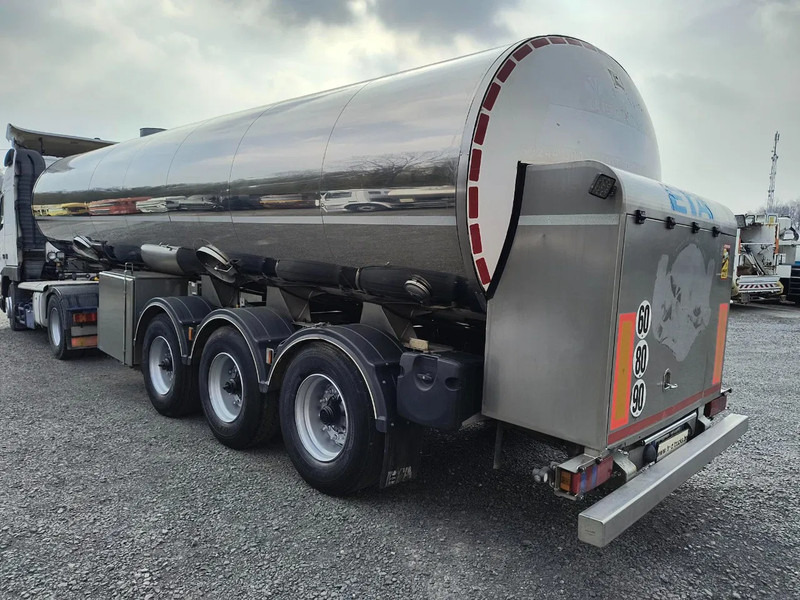 ETA 29000L INSULATED INOX TANK - 1 COMP - PUMP - Sơ mi rơ moóc bồn: hình 3 ETA 29000L INSULATED INOX TANK - 1 COMP - PUMP - Sơ mi rơ moóc bồn: hình 3