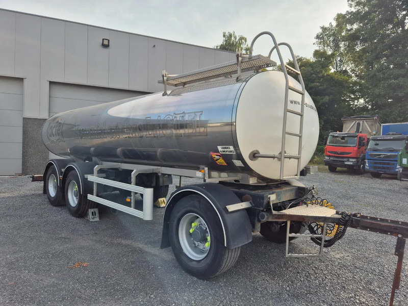 Rơ moóc bồn để vận chuyển sữa ETA INSULATED INOX TANK 16500L - 1 COMP: hình 7