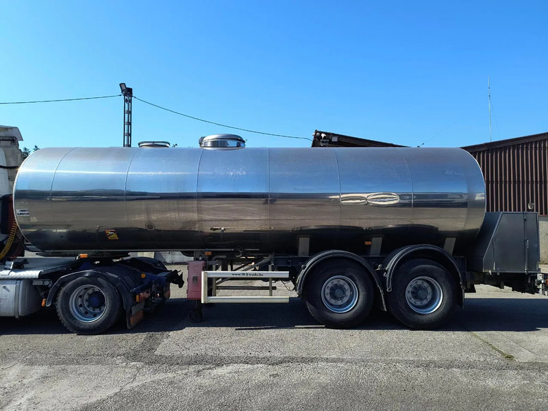MAISONNEUVE INSULATED INOX TANK 25000 L - 1 COMP - PUMP - Sơ mi rơ moóc bồn: hình 2 MAISONNEUVE INSULATED INOX TANK 25000 L - 1 COMP - PUMP - Sơ mi rơ moóc bồn: hình 2