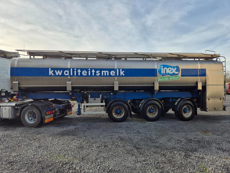 Mafa 30 000L INSULATED INOX TANK - 3 COMP - PUMP - Sơ mi rơ moóc bồn: hình 2 Mafa 30 000L INSULATED INOX TANK - 3 COMP - PUMP - Sơ mi rơ moóc bồn: hình 2