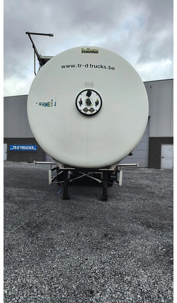 Magyar TANK IN STAINLESS STEEL 4 COMPARTIMENTS INSULATED 30500L - Sơ mi rơ moóc bồn: hình 2 Magyar TANK IN STAINLESS STEEL 4 COMPARTIMENTS INSULATED 30500L - Sơ mi rơ moóc bồn: hình 2